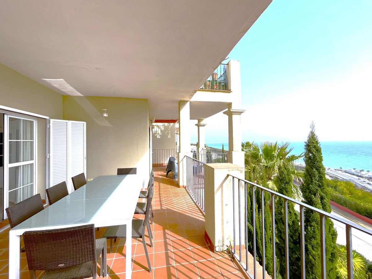 MAGNIFICENT APARTMENT WITH AMAZING SEA VIEWS. Located in a quiet urbanization 600 m from beautiful b, Spain