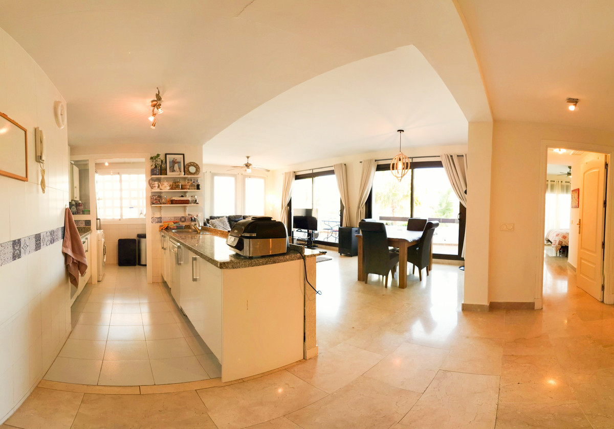 This Superb three bedroom,  two bathroom large middle floor apartment has an open plan living space,, Spain