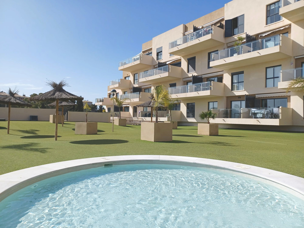 This luxury apartment located in La Zenia has sea views and is sold with a tourist license.  The apa, Spain