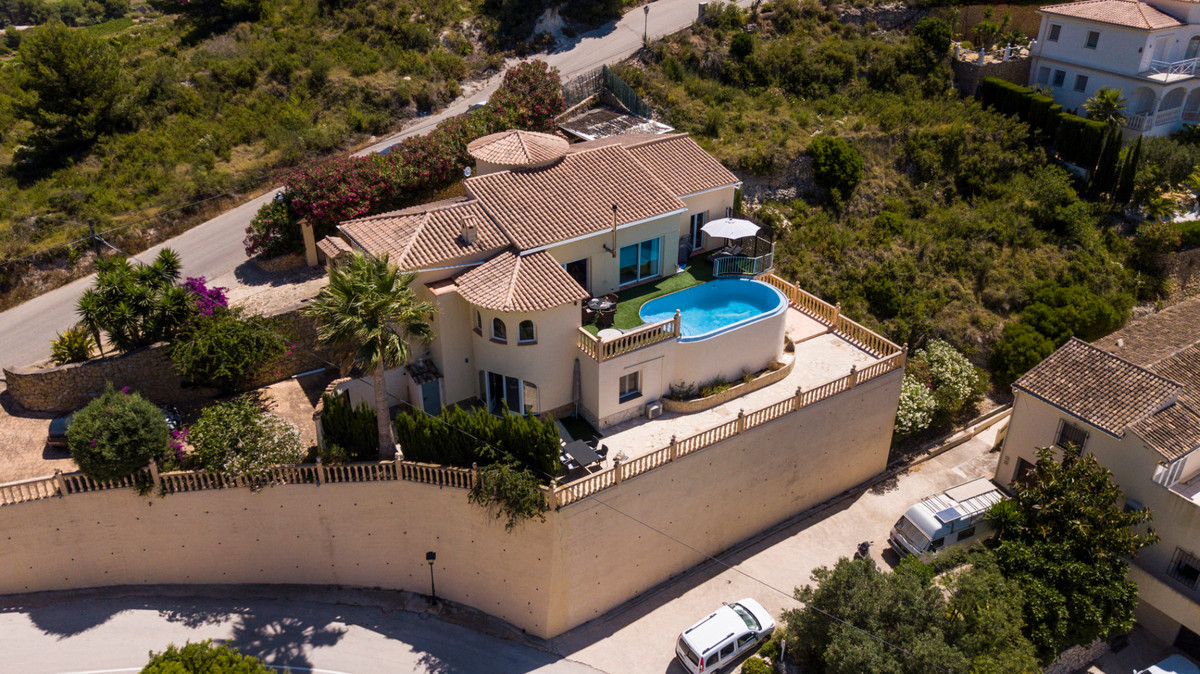 Spacious villa with fantastic sea view for sale in Teulada.

Once you enter this property, your firs, Spain