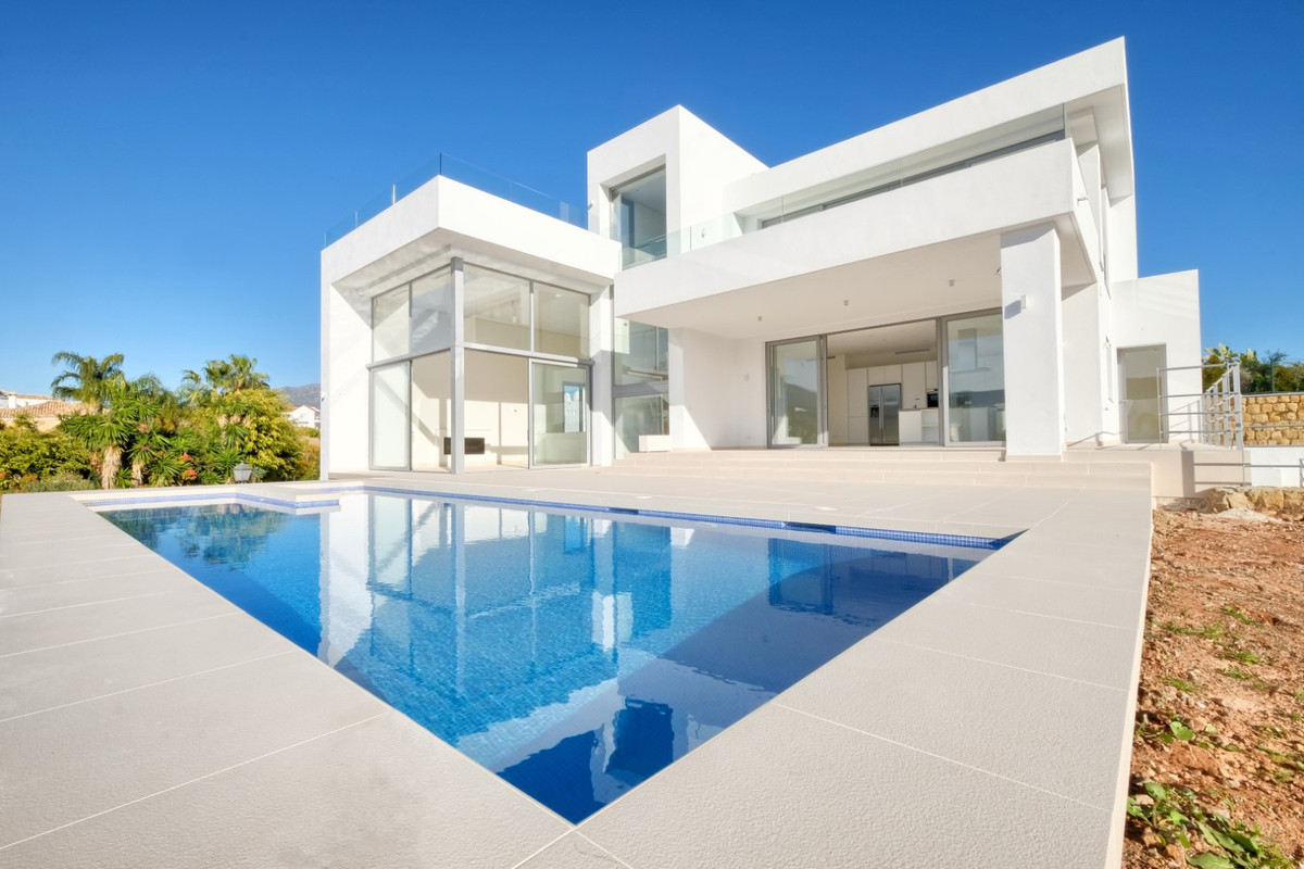 Newly built contemporary style villa in Puerto del Capitan. East to west facing, private and quiet. , Spain