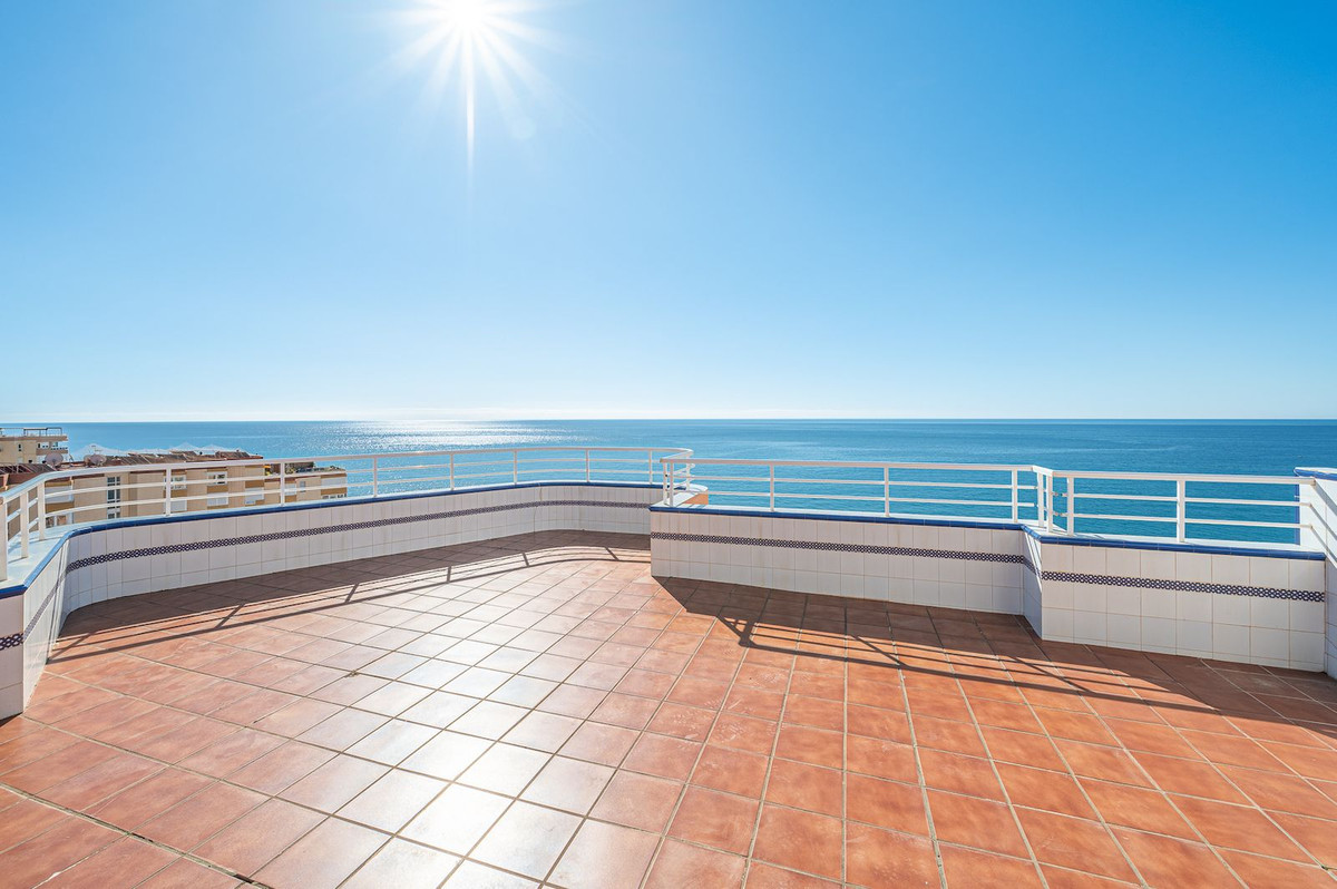 Stunning south facing beachfront Penthouse with breathtaking views to the sea and the mountains. All, Spain