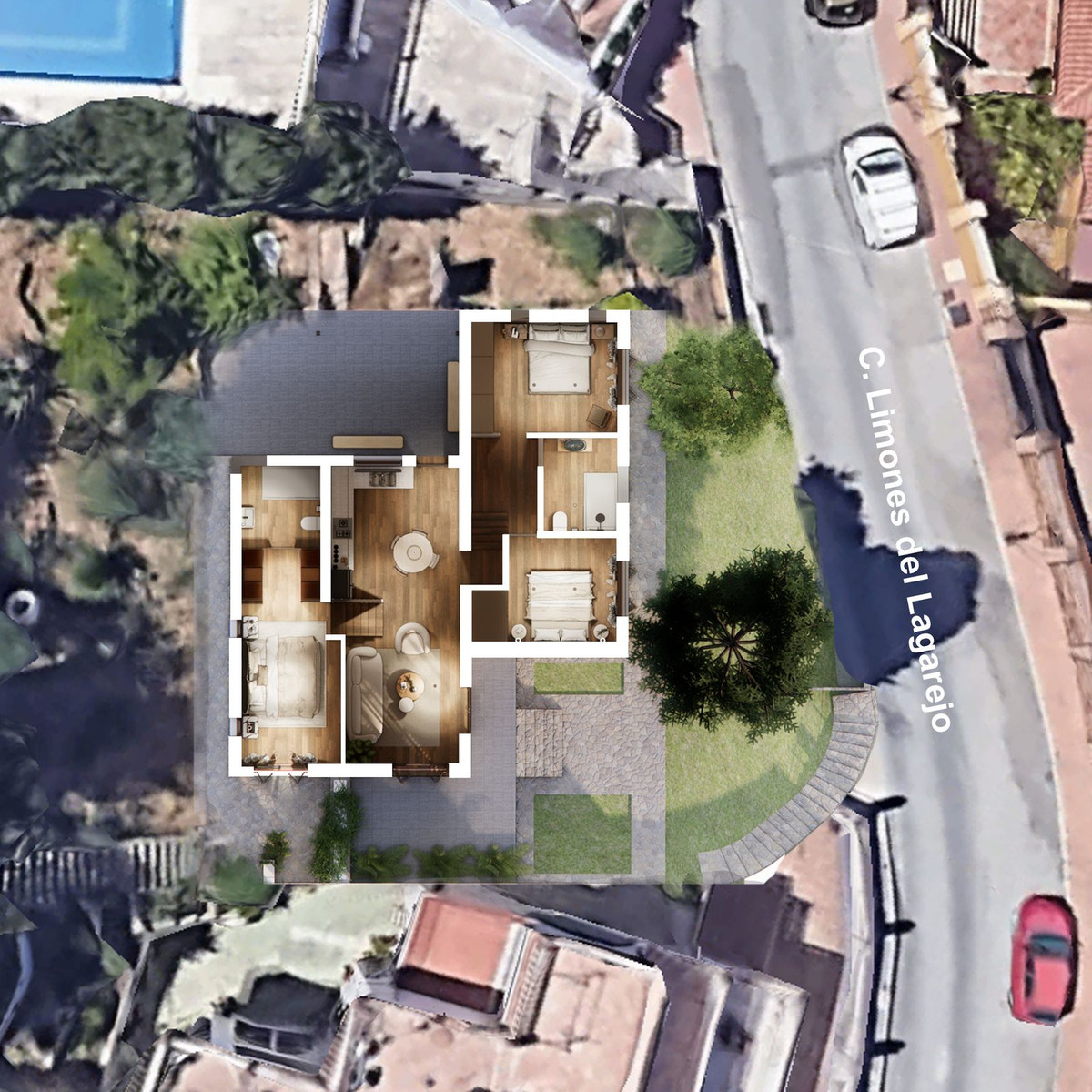 Villa con 3 Dormitorios en Venta El Coto