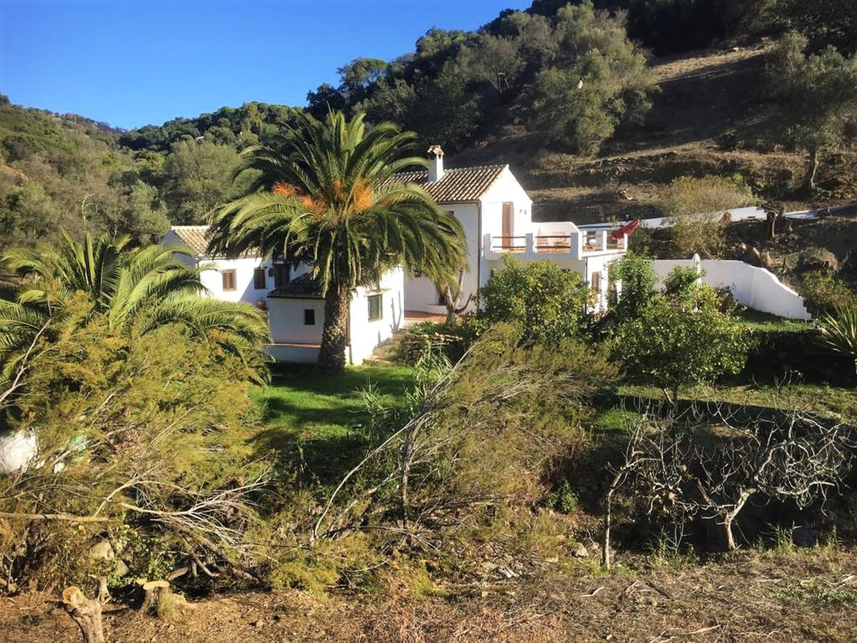 Magnificent finca with pool in Casares, Costa del Sol, 9 km from Estepona, 1 hour drive to Malaga airport and 30 minutes drive to Gibraltar