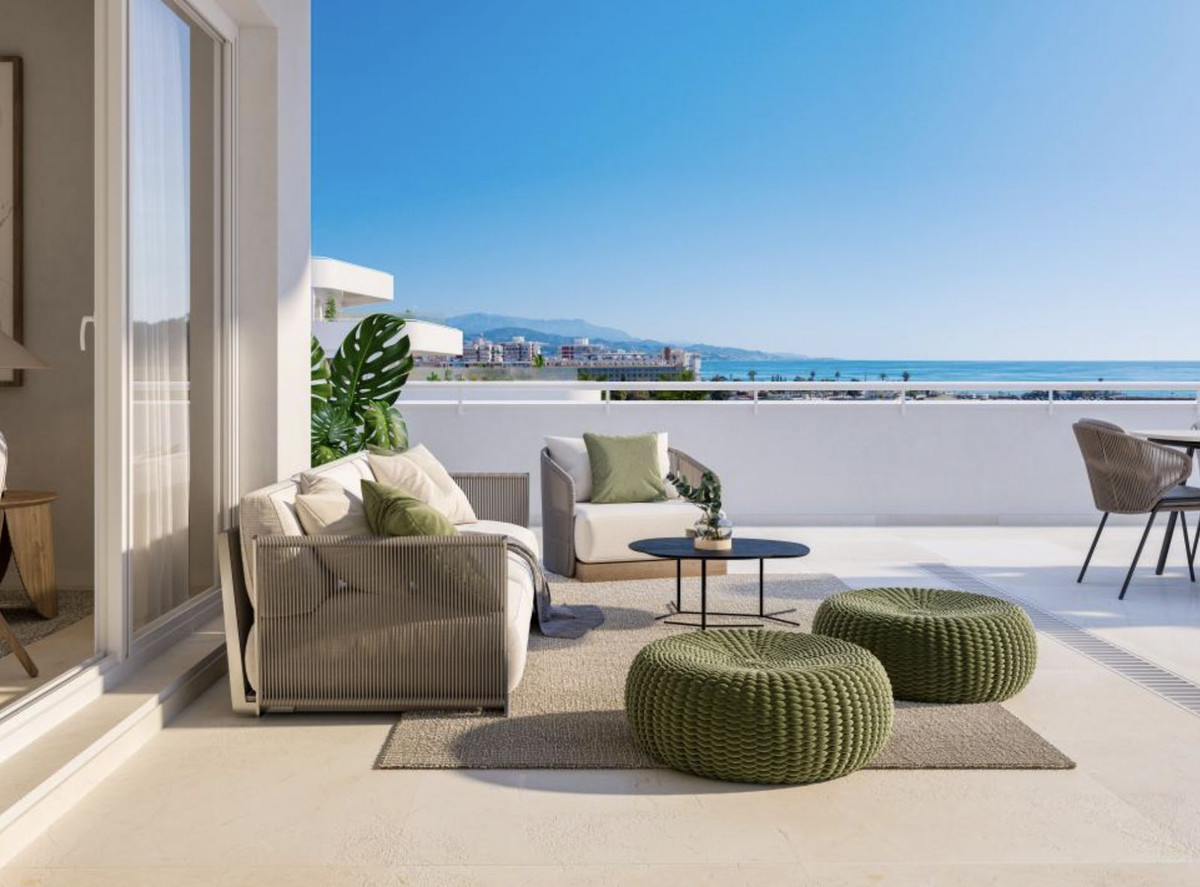 Exceptionally large, modern, luxury apartment with plunge pool and extensive terraces located just 300 metres from the Mediterranean Sea, on the coast
