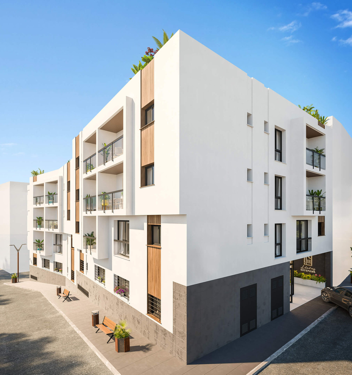  Апартамент средний этаж для продажи в Estepona, Costa del Sol