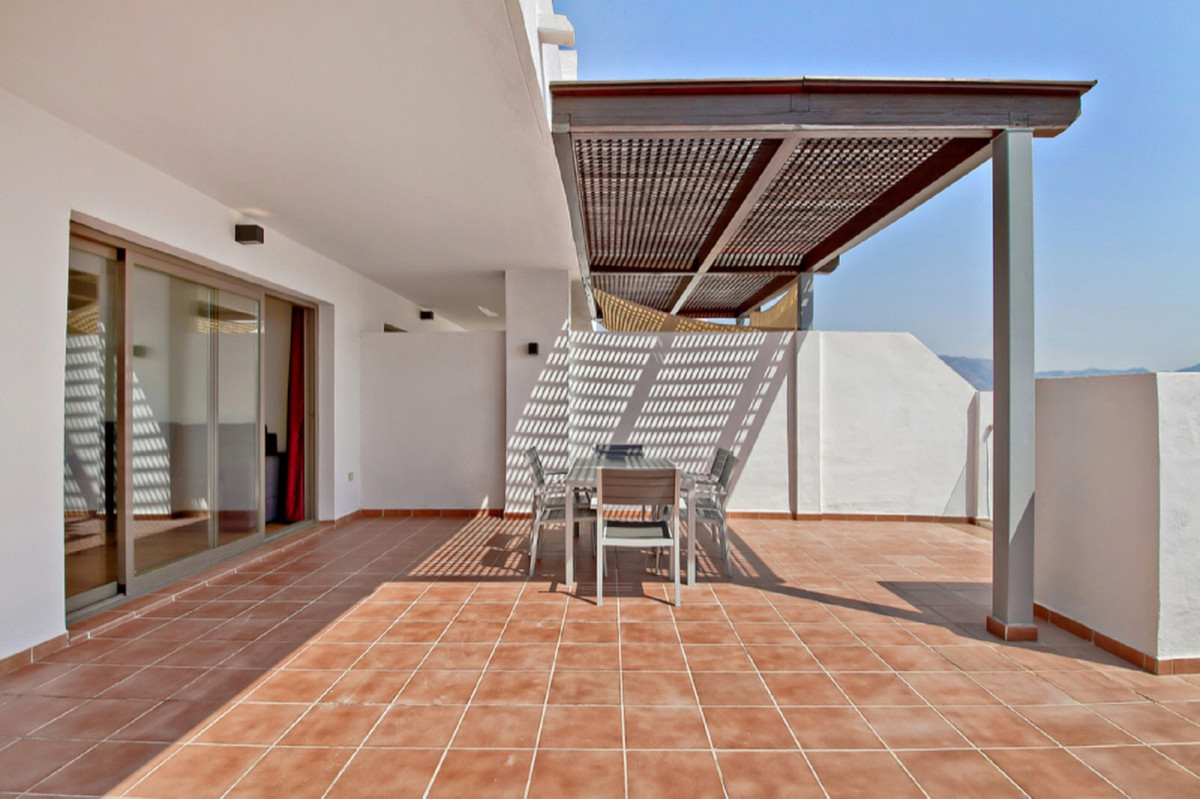 Exclusive Apartment with a beautiful sea and golf view just minutes from the beach. The view of the , Spain
