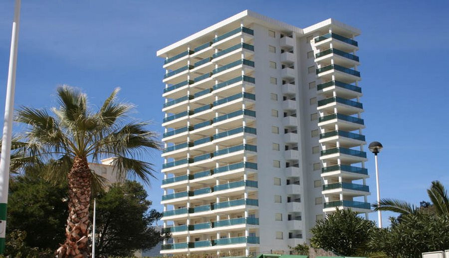 Brand New BeachFront Apartment complex over 15 floors, facing the famous Calpe rock  Penon de Ifach , Spain