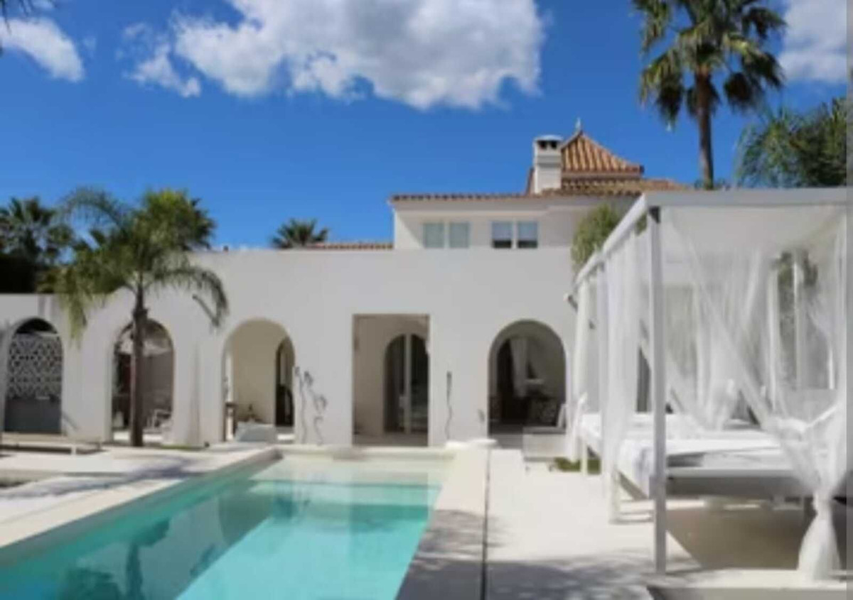 Beautiful 5 bedroom Ibiza style villa is presented in an open plan layout, giving it a feeling of sp, Spain