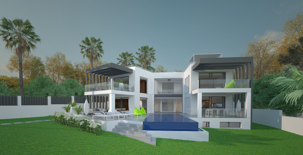 Extraordinary opportunity to build your dream home in Marbesa, Marbella East. There are plans and pe, Spain