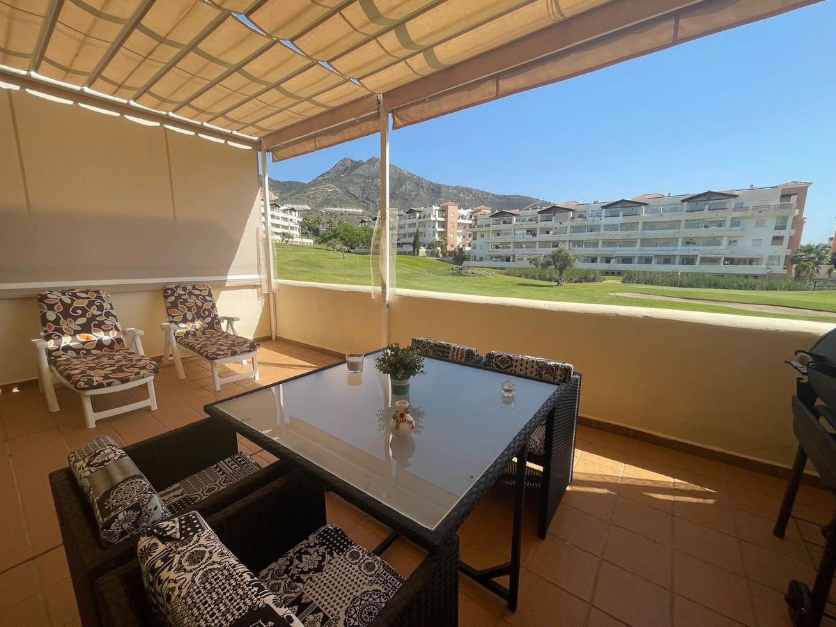 Fantastic apartment with a large terrace and beautiful views of the golf course. It has a living roo, Spain