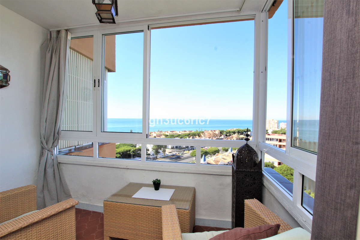 Studio apartment with breath taking sea and mountain views on walking distance to the beach, shops, , Spain