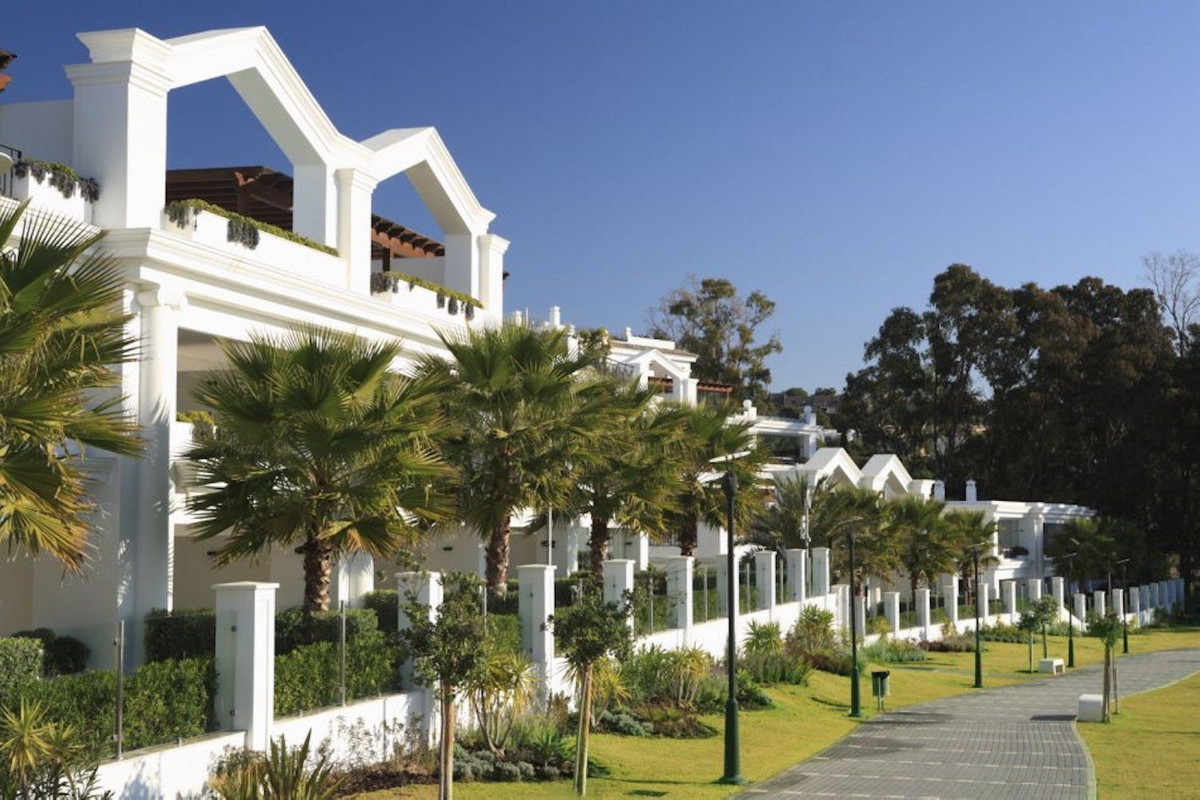 Doncella Beach, first line of the sea one of the most exclusive complexes in the Estepona area, just, Spain