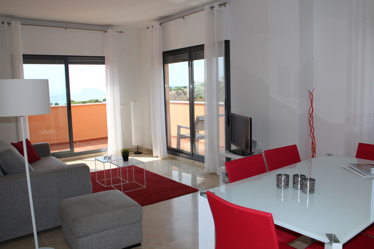 Welcome to a nice corner PENTHOUSE WITH PANORAMIC VIEWS OVER TO GIBRALTAR!