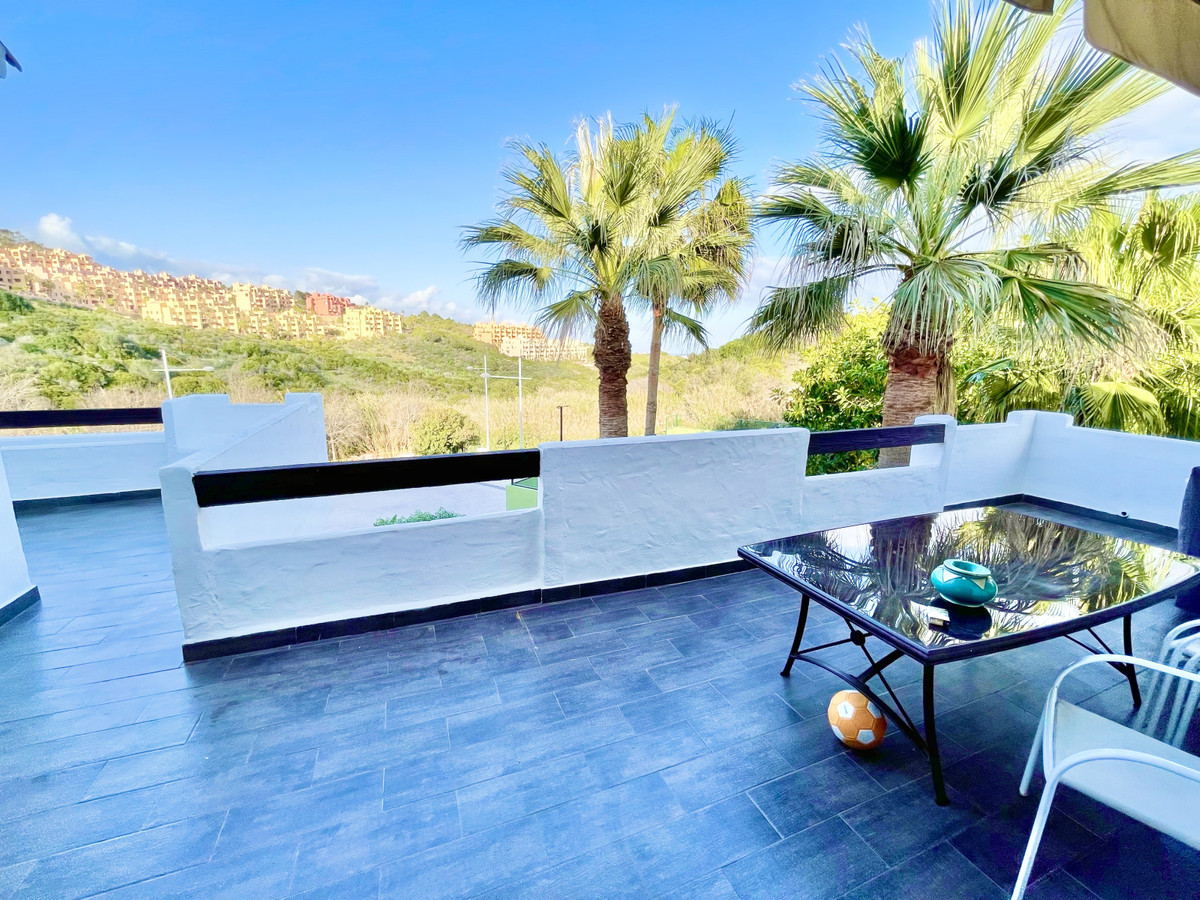 Great open views from a large 45 square meter terrace, with open views that include some sea, golf a, Spain