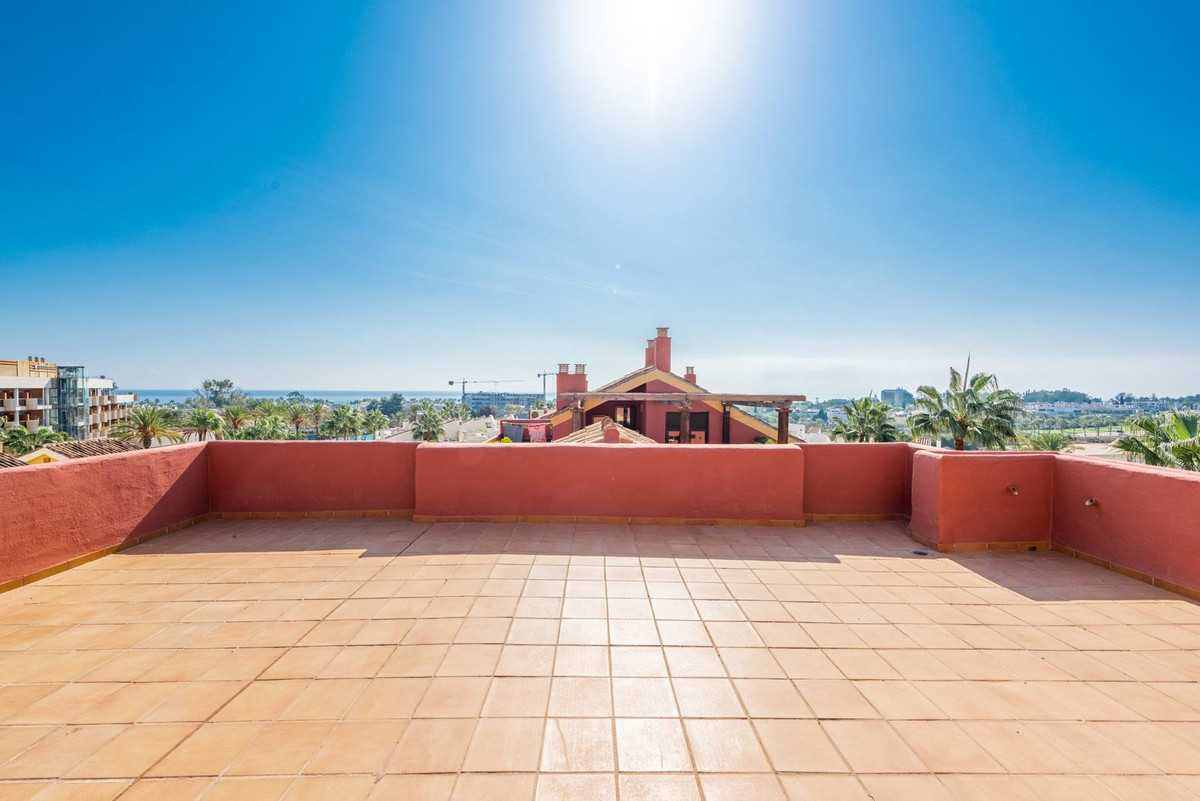 Fabulous duplex penthouse with panoramic sea views located only 600 meters from the beach by Cancela, Spain