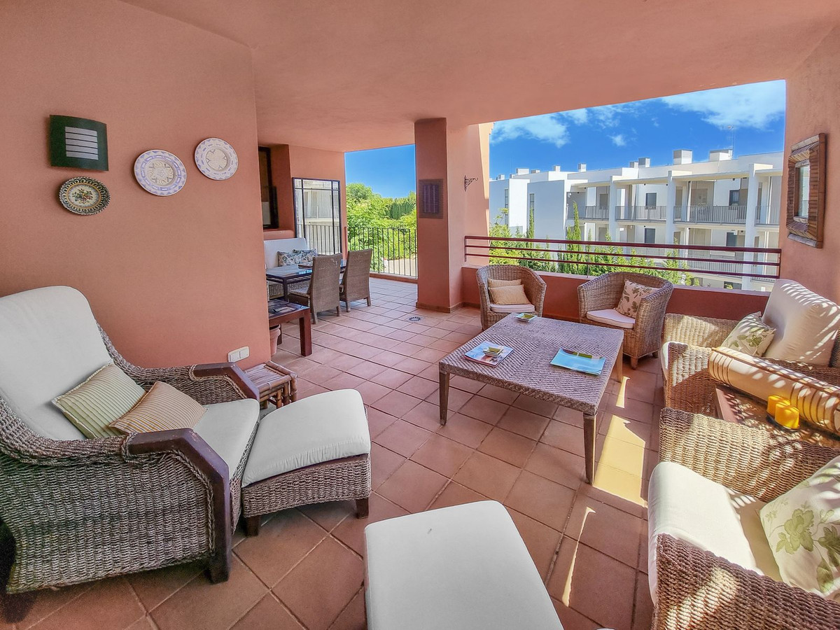 Amazing south facing 2-bed apartment with very large covered terrace in Punta Chullera.