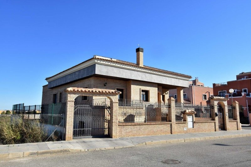 This Luxury Detached Villa is located in a quiet village in La Herrada, Los Montesinos. The property, Spain
