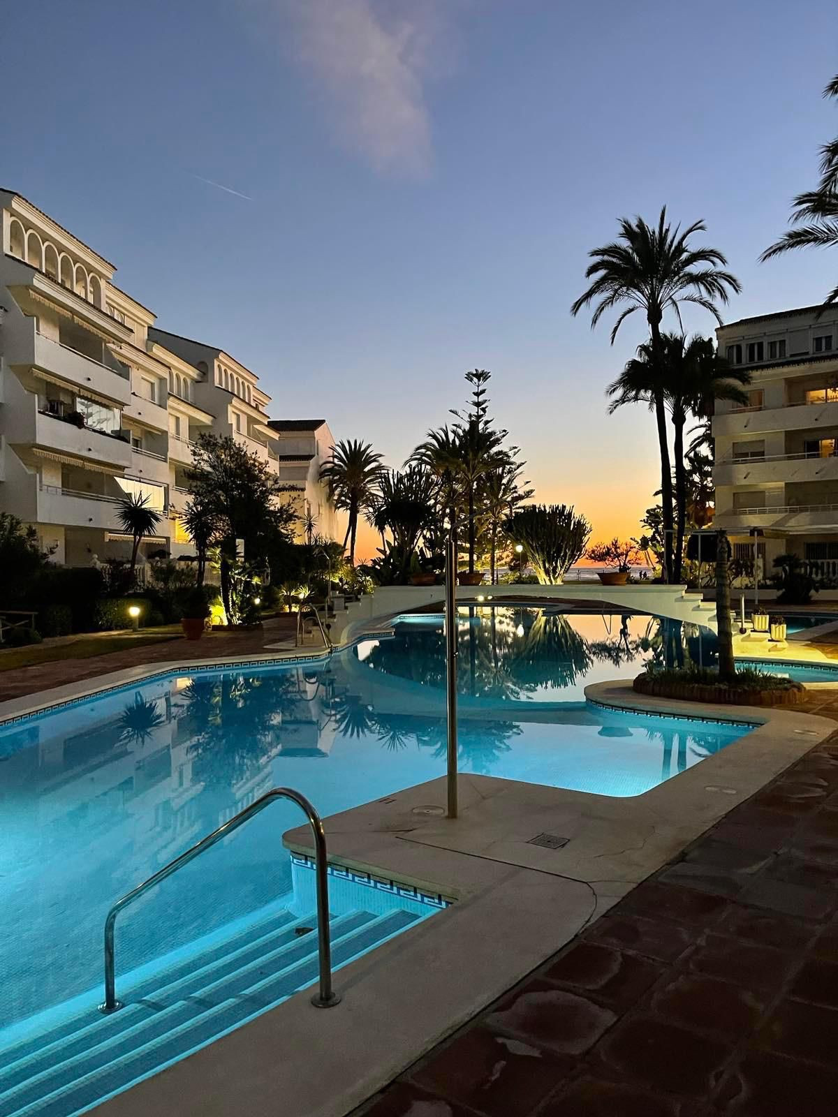Excellent short term rental investment! Frontline beach duplex ground and first floor apartment in a, Spain