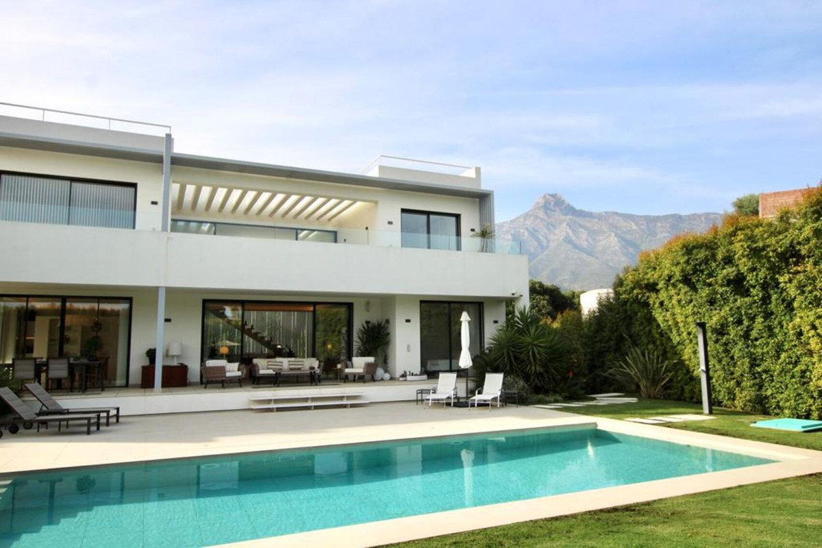 Modern brand new villa with sea views on the Golden Mile, Lomas de Marbella Club. Only 5 minutes dri, Spain