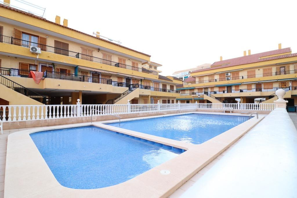 Vina Mar 1 in La Mata, Apartment on the ground floor in front of the community pool and just 200 met, Spain