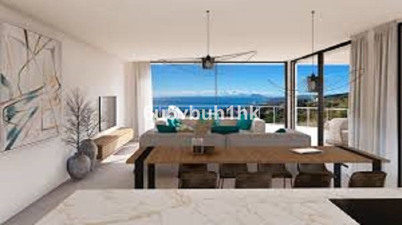3 level contemporary designer villa in the exclusive residential area of Bahía de Las Rocas, Manilva, with privileged viewpoint location enjoying s...