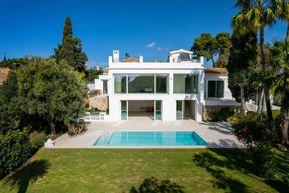 Beautiful south facing Mediterranean style villa with direct access to the Guadalmina Alta golf cour, Spain
