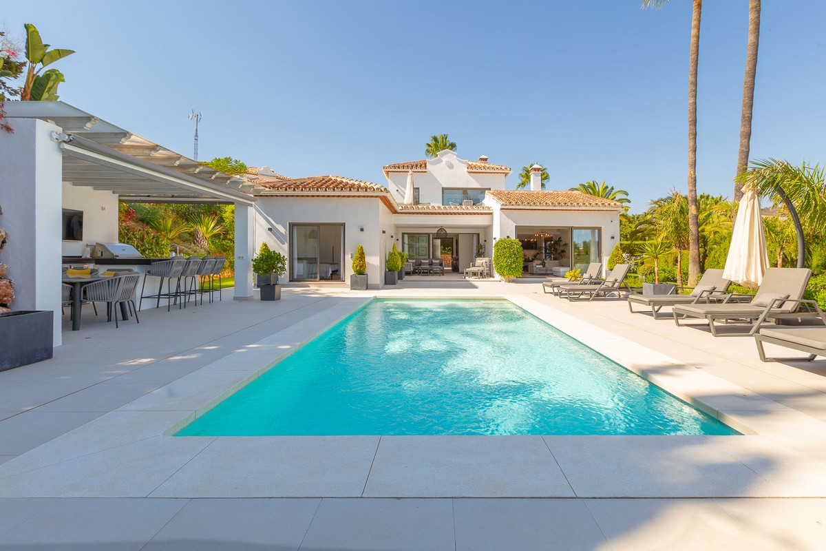 This outstanding contemporary design villa has been recently fully renovated to a very high standard, Spain