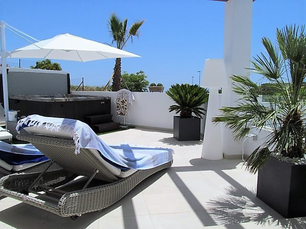 This beautiful 2 bedroom, ground floor apartment has the most amazing 172m terracing with wonderful , Spain
