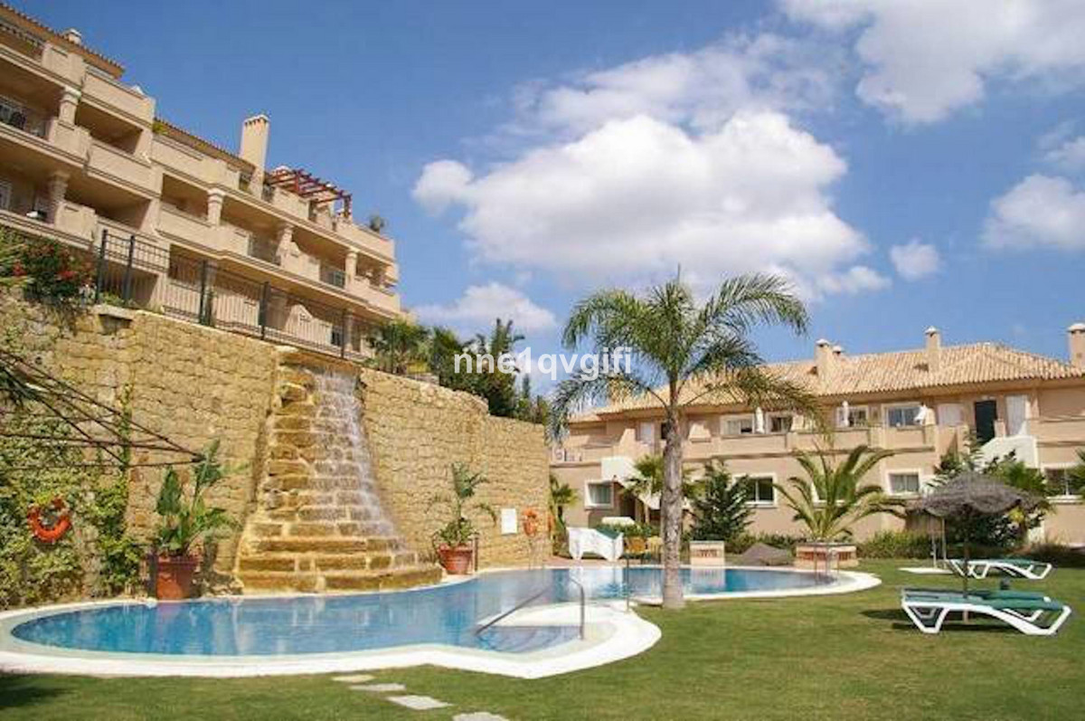 Spacious and bright apartment with large terrace and views to the golf course below and the sea loca, Spain
