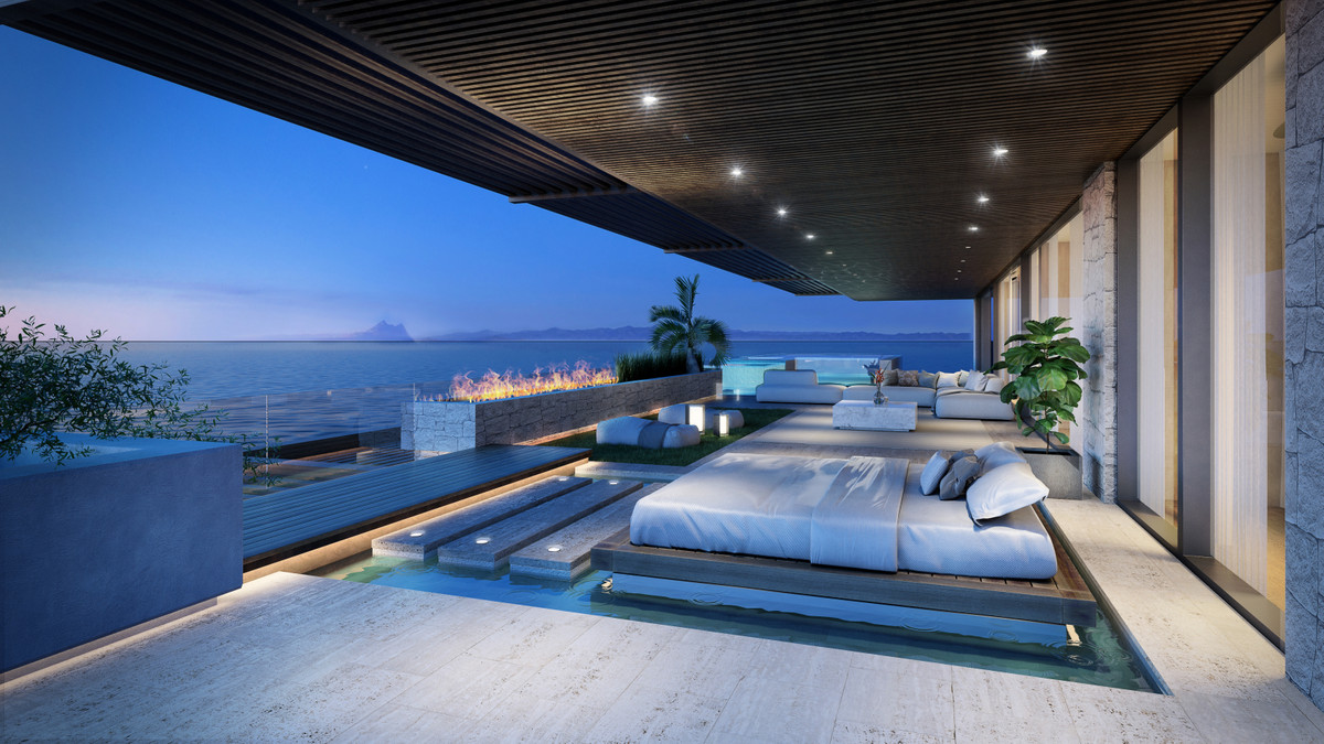 Beach-Side Luxury Apartments with Panoramic Views, Estepona