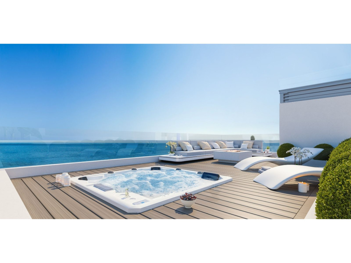 Home in luxury complex overlooking the Mediterranean Sea.