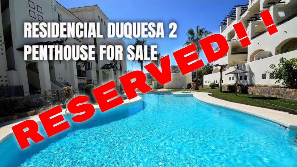 Penthouse for sale in La Duquesa, Manilva