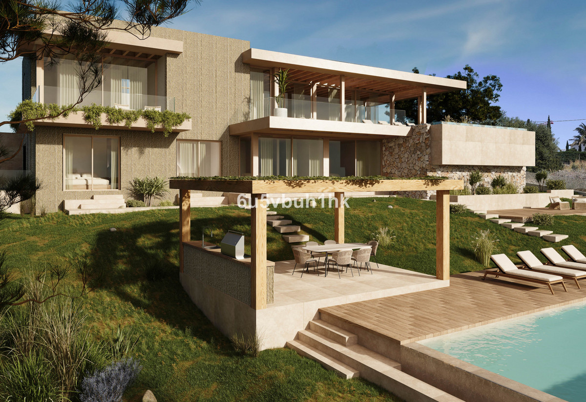 This amazing villa is being built on a plot of 1375m2 is located in a very quiet and private area in, Spain
