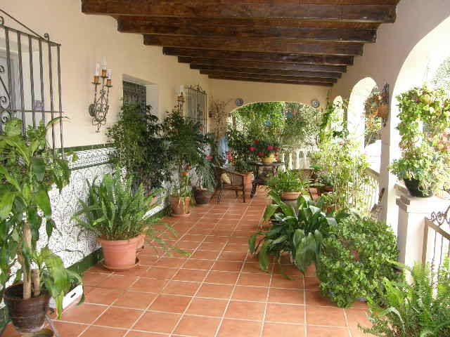 Finca in countryside near San Martin: 3 bedroom single level villa approached by gated driveway.