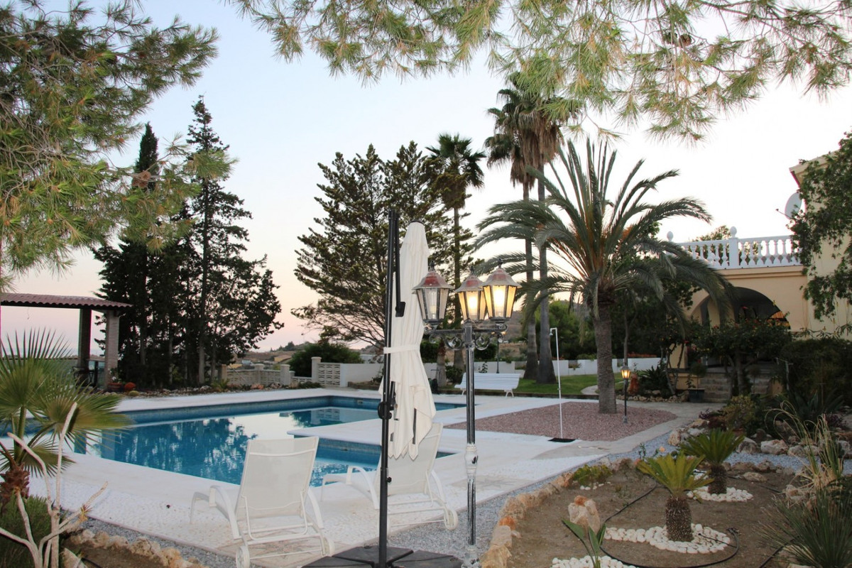 Magnificent villa in Benajarafe alto, facing the Mediterranean Sea, on the Costa del Sol.