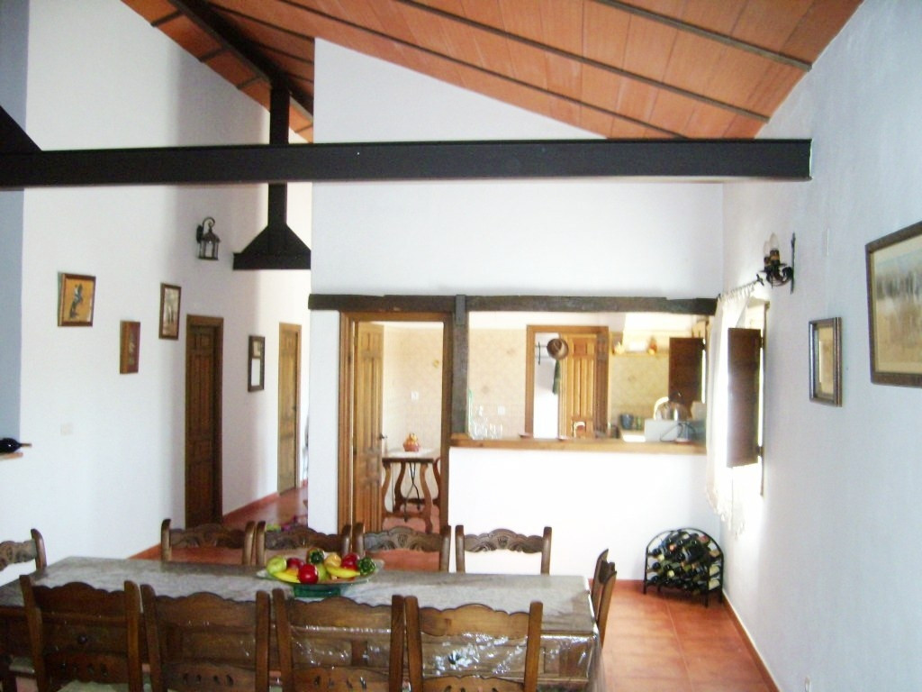 743-V For sale a farm with a house of 150 m2, all on one level consisting of very spacious lounge/dining room with fireplace, fitted kitchen, 2 bed...