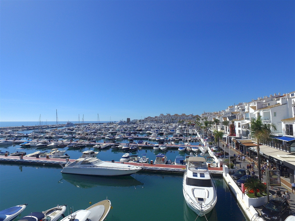 This is a simply beautiful apartment in the fashionable Marina of Puerto Banus with views over the h, Spain