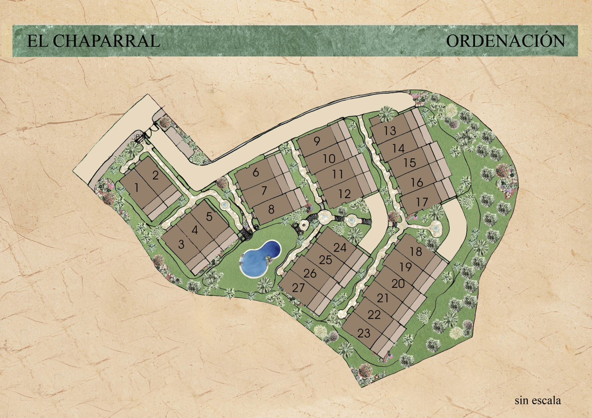 Investment opportunity
Front line golf el Chaparrel 
License approved place for 27 townhouses

Plot , Spain
