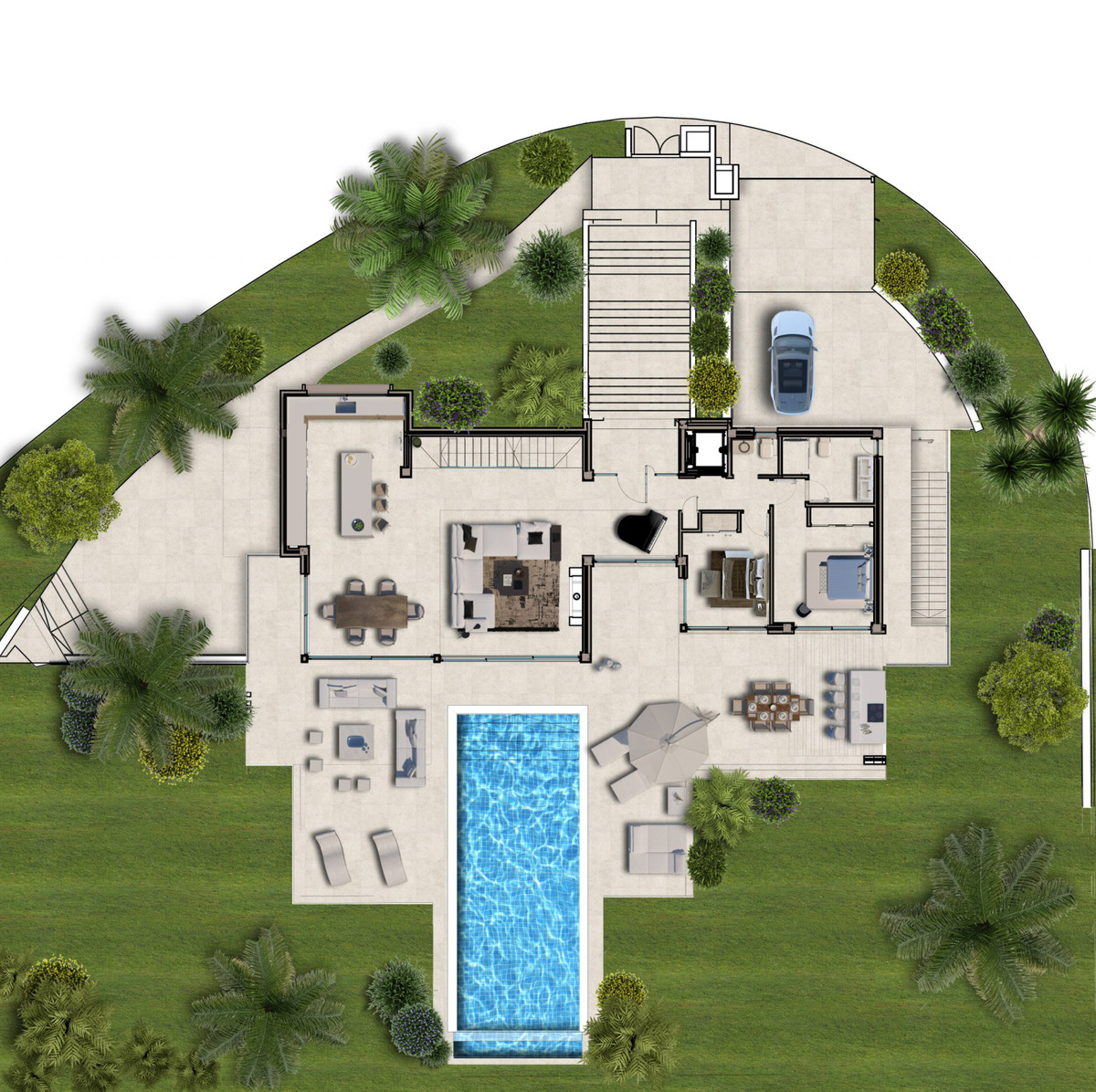 5 Schlafzimmer Freistehende Villa Zu Verkaufen La Cala Golf
