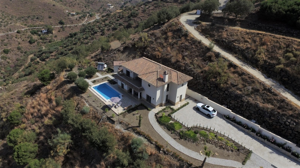 Imposing Country Residence with Panoramic Sea Views in Arenas Modern built style residence designed by its owner to the highest specifications with...